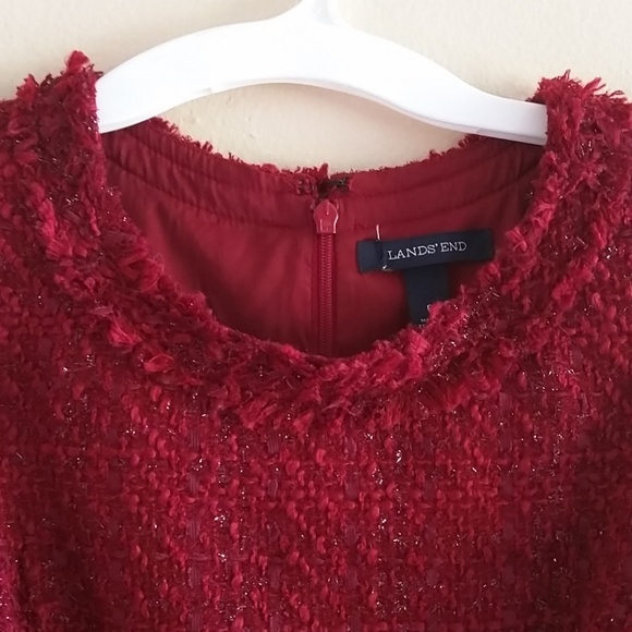 Lands End Tweed party lined-dress - Picture 5 of 6